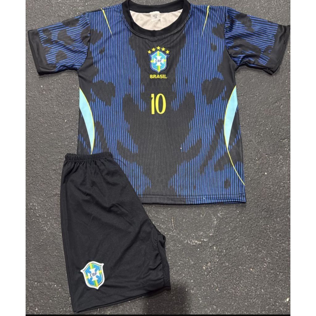 Conjunto Infantil do Do Brasil novidade 2026 com Escudo Bordado – Do 04 ao 14 OUTLETFLASH