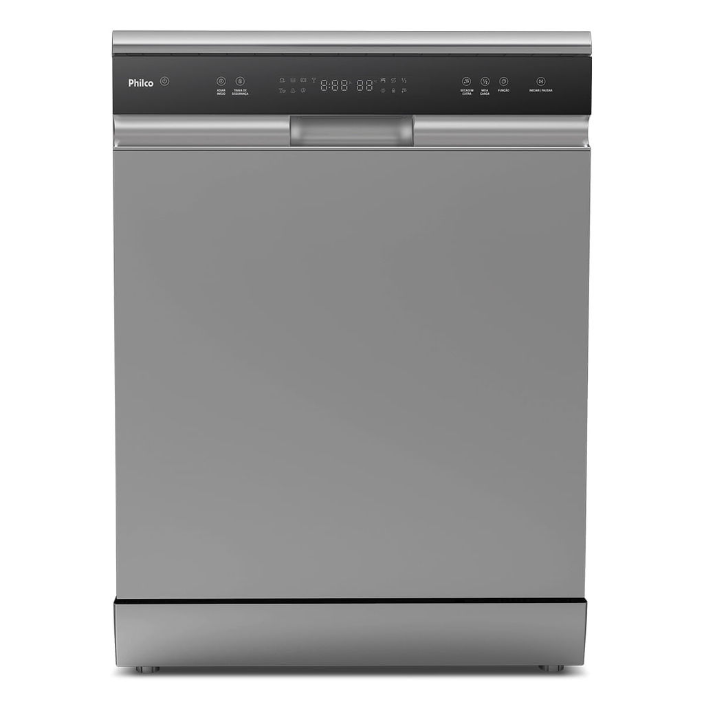 Lava Louças 14 Serviços Philco Inox Painel Digital PLL14ID em Oferta na Shopee