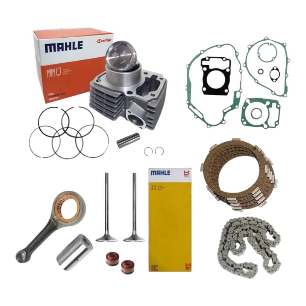 Kit Motor Completo Biela Juntas Honda Titan 150 Fan 150