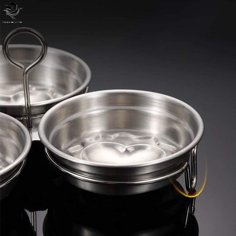 PFG 3 Em 1 Vaporizador De Ovos De Aço Inoxidável Doméstico Multifuncional Redondo Ovo Cozido Utensílios De Cozinha FG