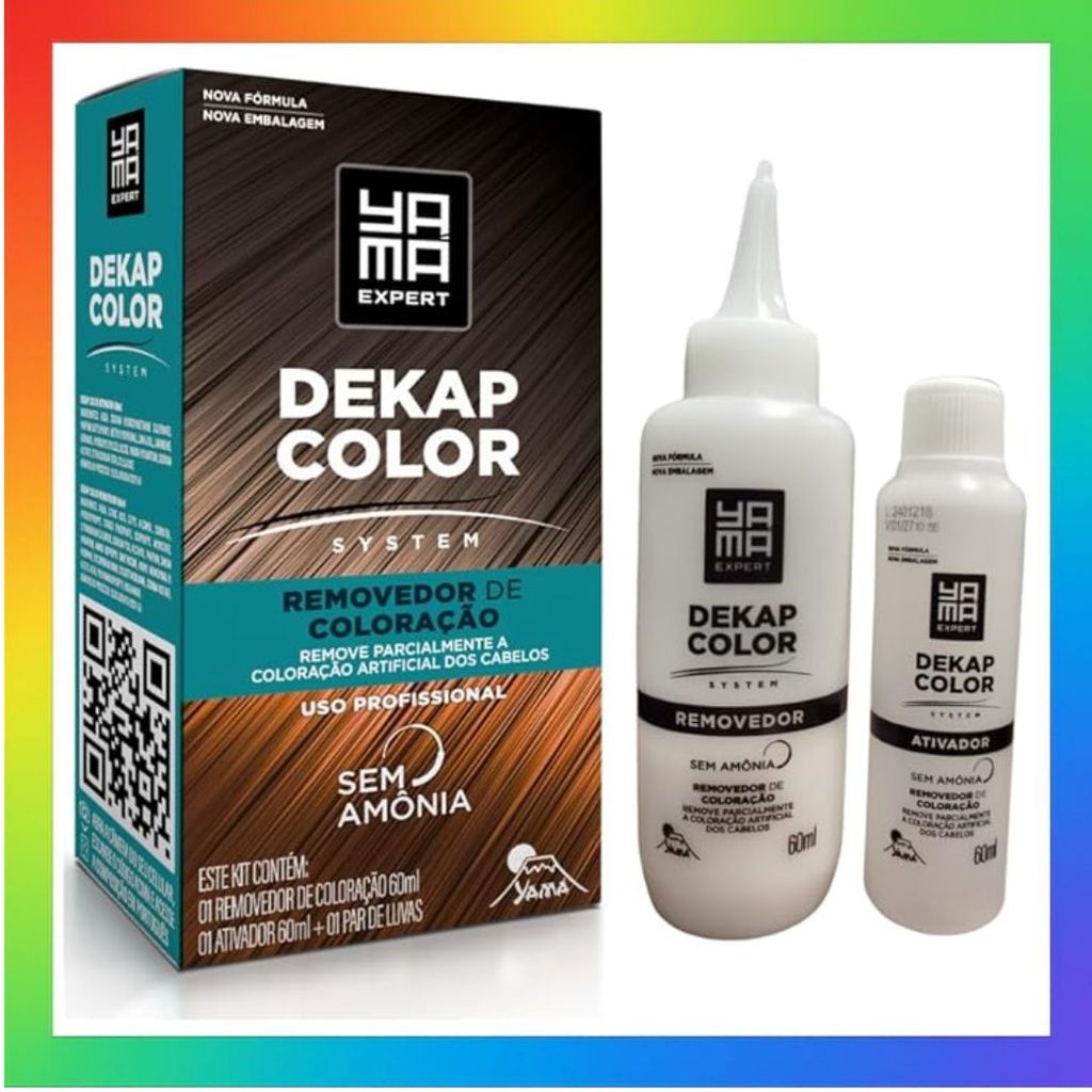 Yamá Dekapcolor System Removedor de Coloração - 120ml
