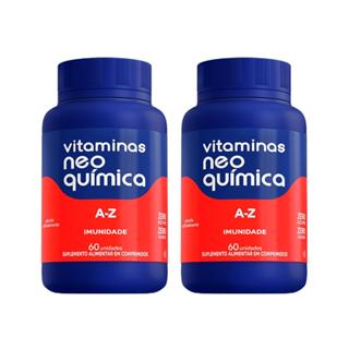Kit c/2 Vitamina Neo Química A-Z  - 60 Cpr em Oferta na Shopee
