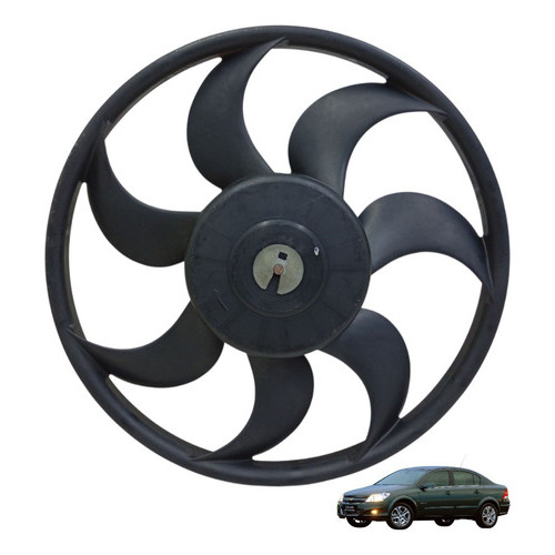 Ventoinha Radiador Astrs Zafira Vectra 2.0 2009 2010 2011