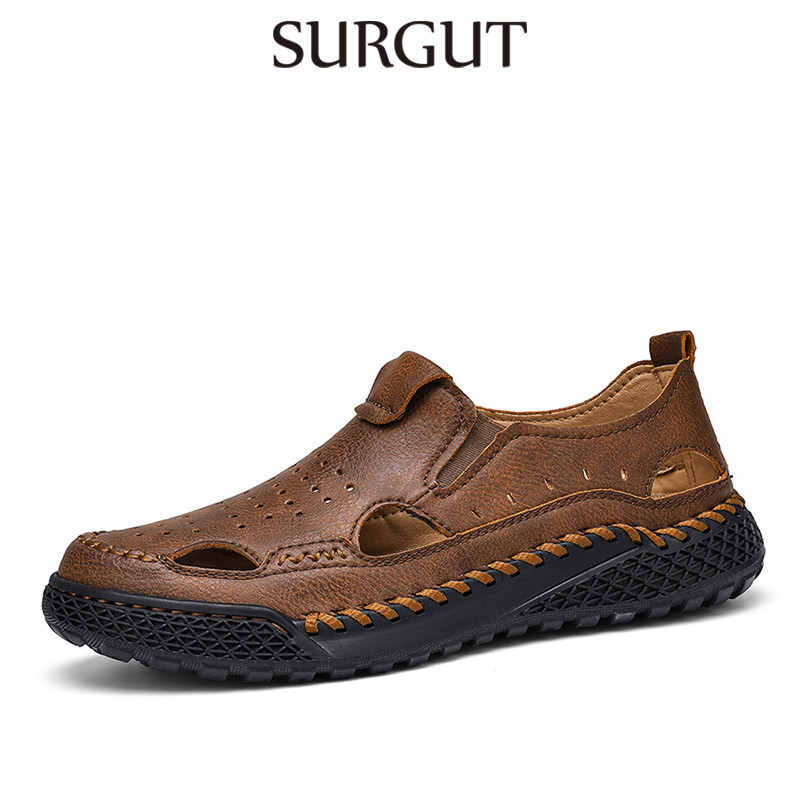 SURGUT Sapatos Casuais Deslizamento Em Absorvente De Suor Secagem Rápida Proteção Do Dedo Pé Toque Macio Leve Requintado
