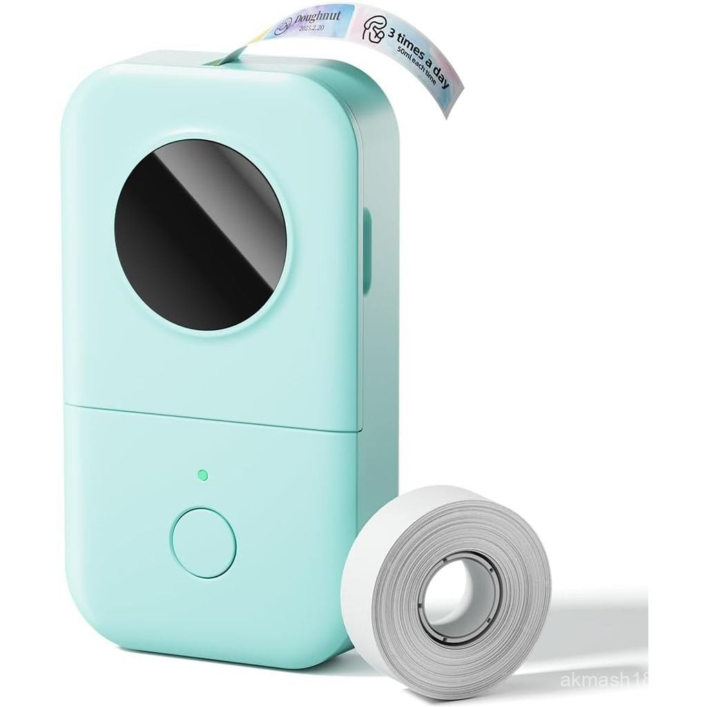 Phomemo D30 Etiquetadora, Impressora de Etiquetas Mini Portátil Bluetooth, Impressora Térmica de Etiquetas Smartpho