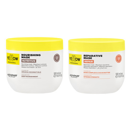 Kit Cronograma Capilar Máscara Yellow 500 ml (2 produtos)