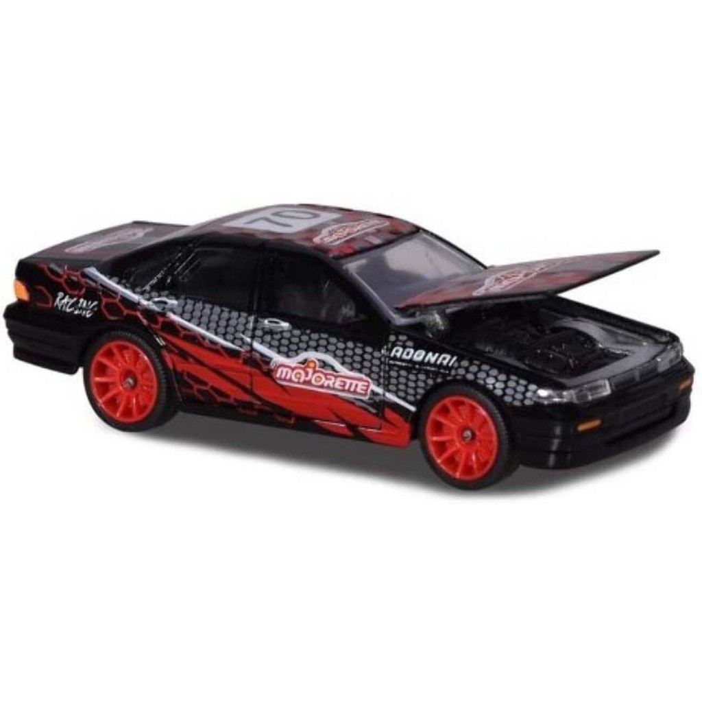 Miniatura - 1:64 - Nissan Cefiro A31 Cinza - Drifter Christy Louis - Majorette