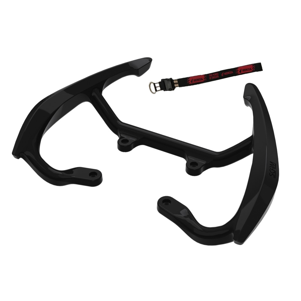 ALÇA ESPORTIVA CG FAN 125/150/160 START 2014 ATE 2024 - PRETO em Oferta na Shopee