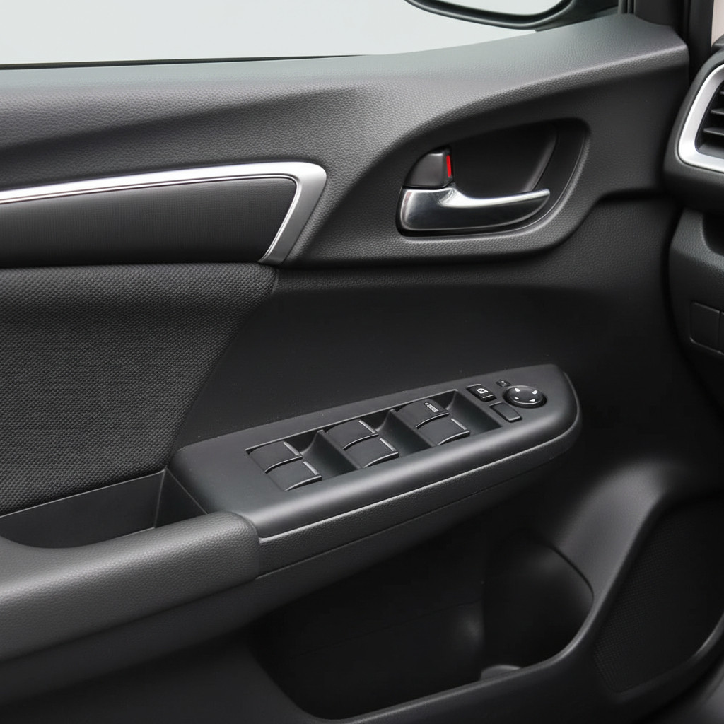 Moldura Botão Vidro Motorista Honda Fit 2015-2021 Original
