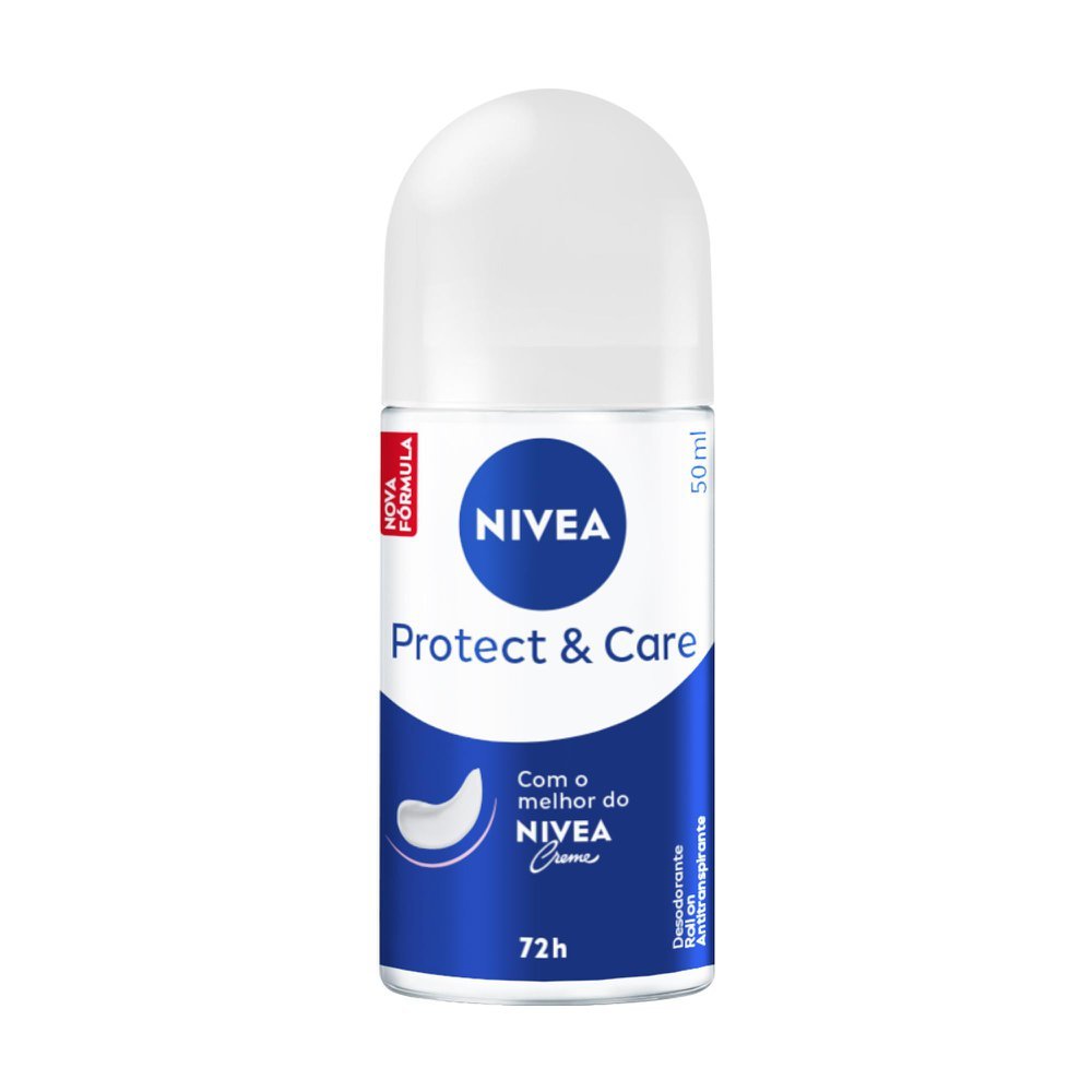 Desodorante Nivea Rollon Protect Care Feminino 50ml em Oferta na Shopee