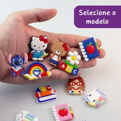 Aplique Escolar Emborrachado 5 a 10 Unidades Vários Modelos Anúncio 2