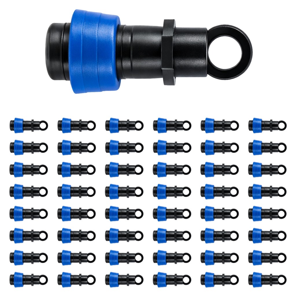 Kit 50 Fim de Linha 16mm Anel Mangueira Irrigação e Gotejamento - Alta Vedação e Qualidade Garantida