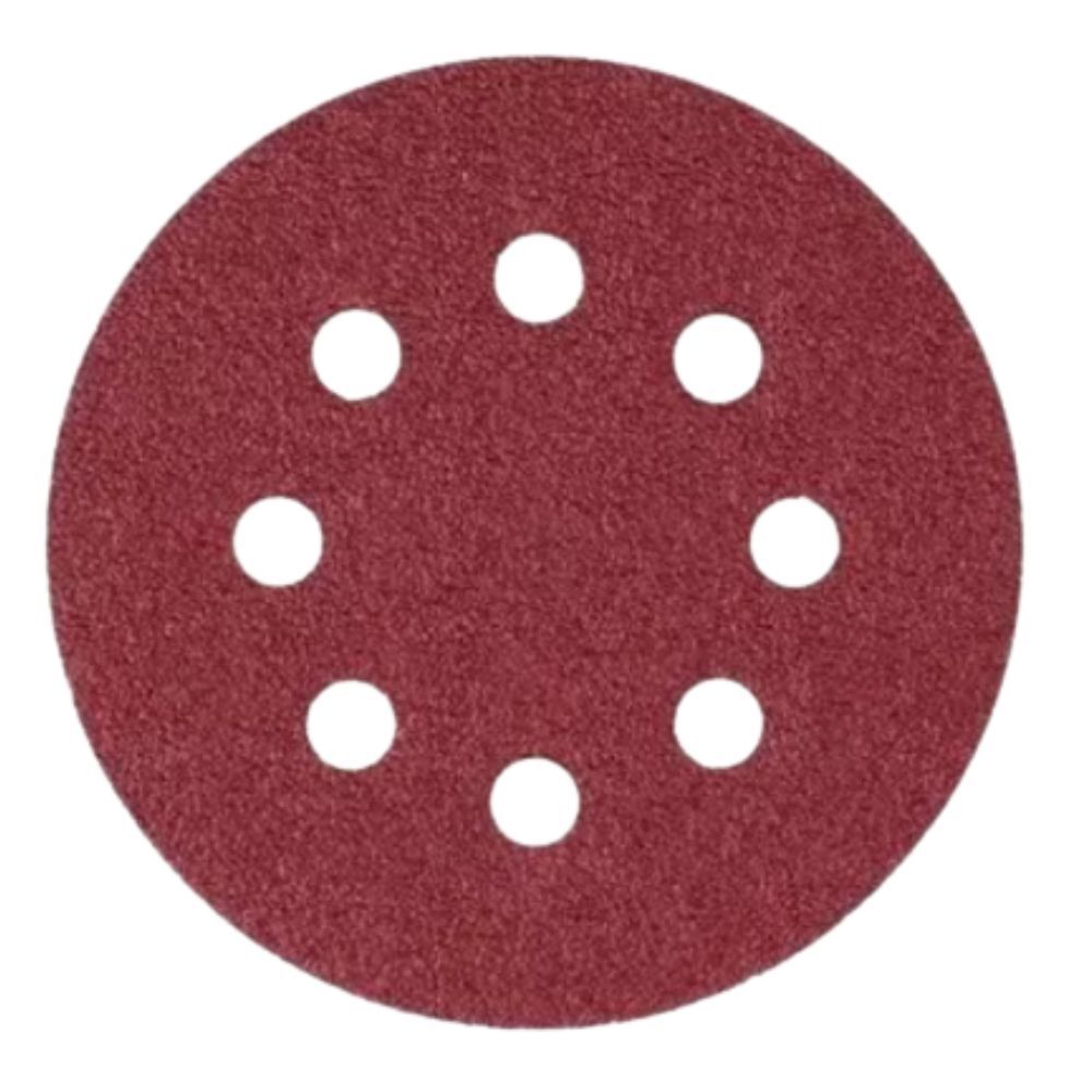 Disco De Lixa 125mm Grão 100 8 Furos C/ 10 Unidades Fertak em Oferta na Shopee