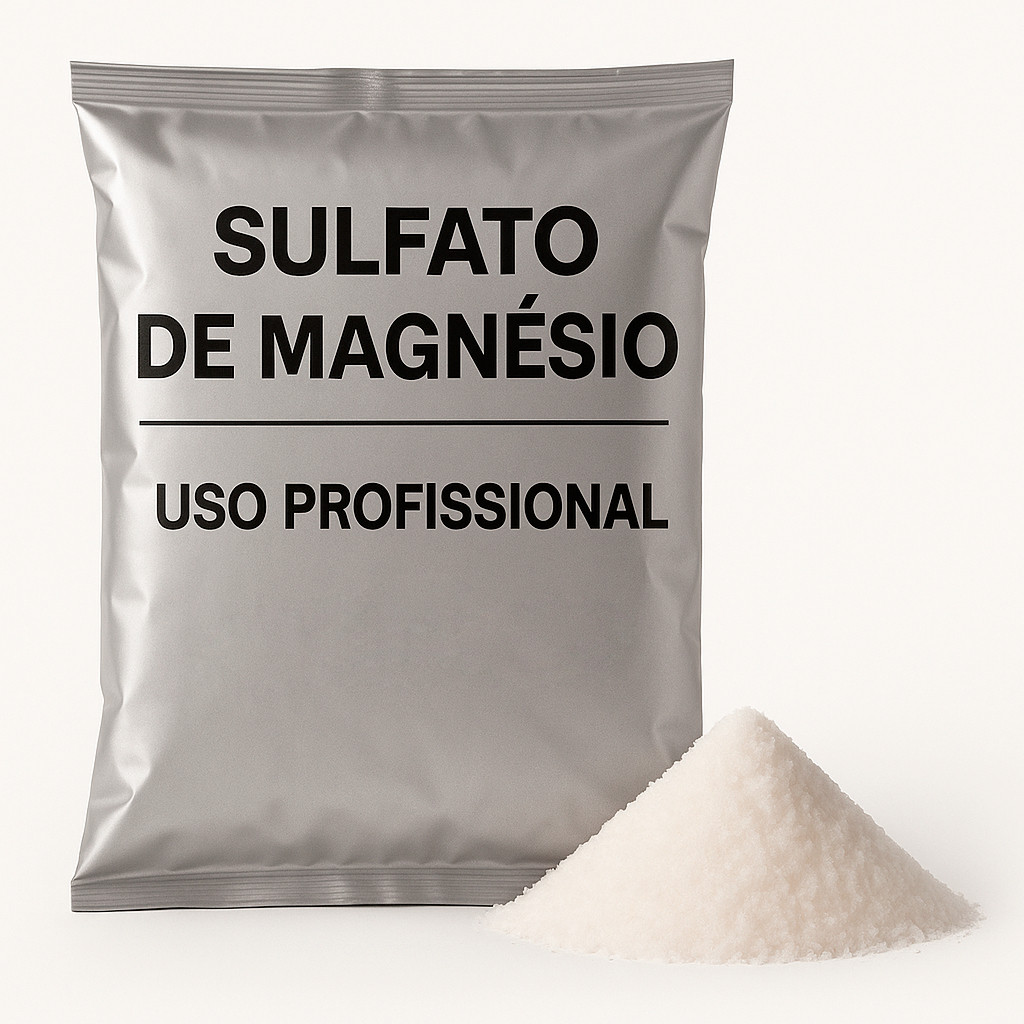Sulfato De Magnésio, Sal Amargo, Sal Epsom - 1kg Sal Amargo