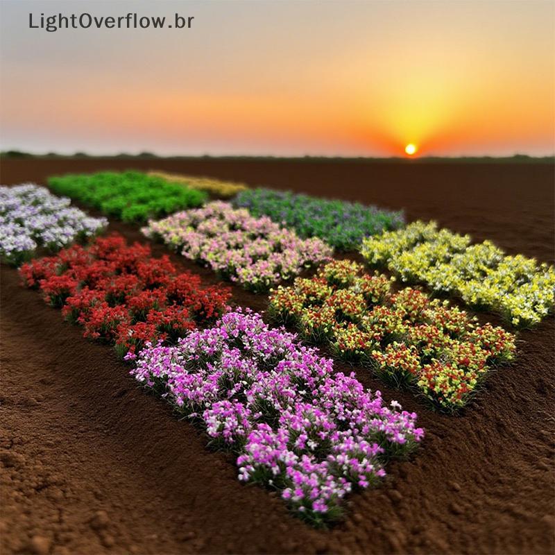 LOF 1 Conjunto DIY Feito À Mão Flor Planta Materiais Diorama 10mm/Grama Cluster Modelo Kit Para Construção Em Miniatura em Oferta na Shopee