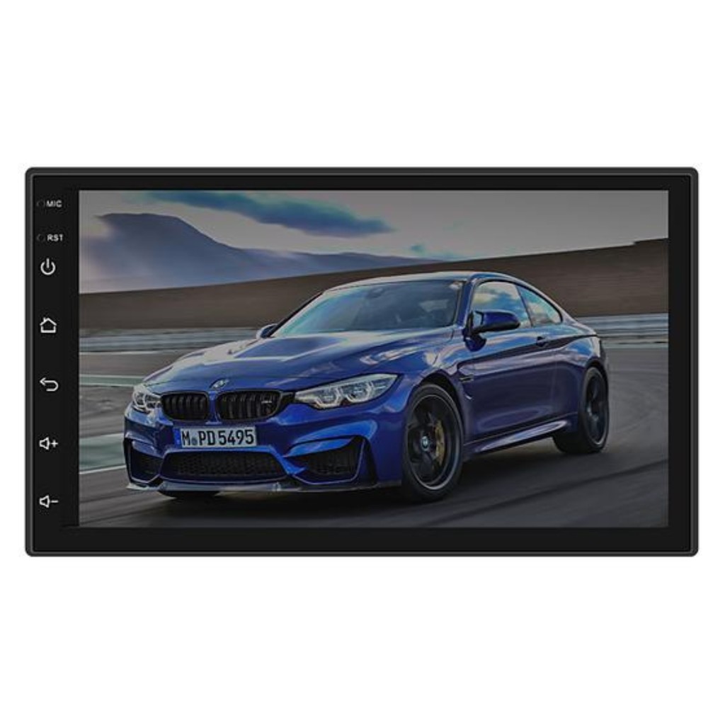 Central Multimídia Bluetooth 2 DIN Tela Touch de 7 Polegadas, CarPlay Android H-TECH - CA003