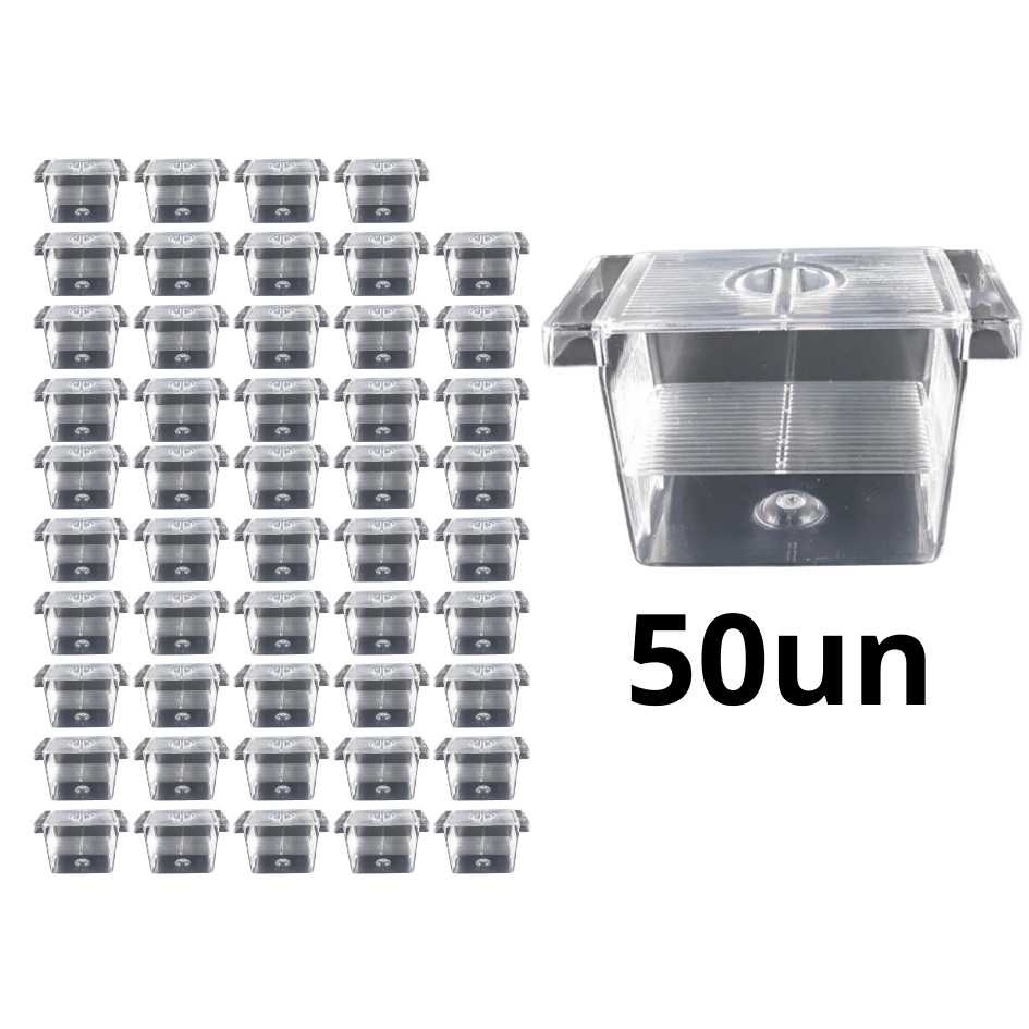 50 Criadeira Acrilica CH-01 Peixes Aquario Lebiste Guppy Pet