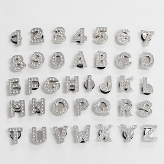 Miss Zoe Jibtz Acessórios Para Pés Com Letras De Metal (Az) (0-9 Strass em Oferta na Shopee