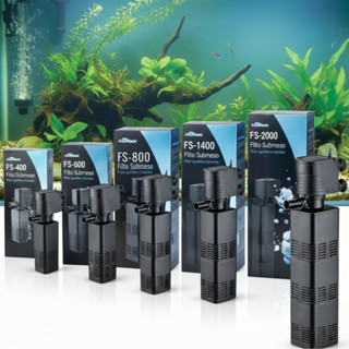 Filtro 3 em 1 Interno Submerso para Aquario Grande e Pequeno de 40 até 200 Litros em Oferta na Shopee