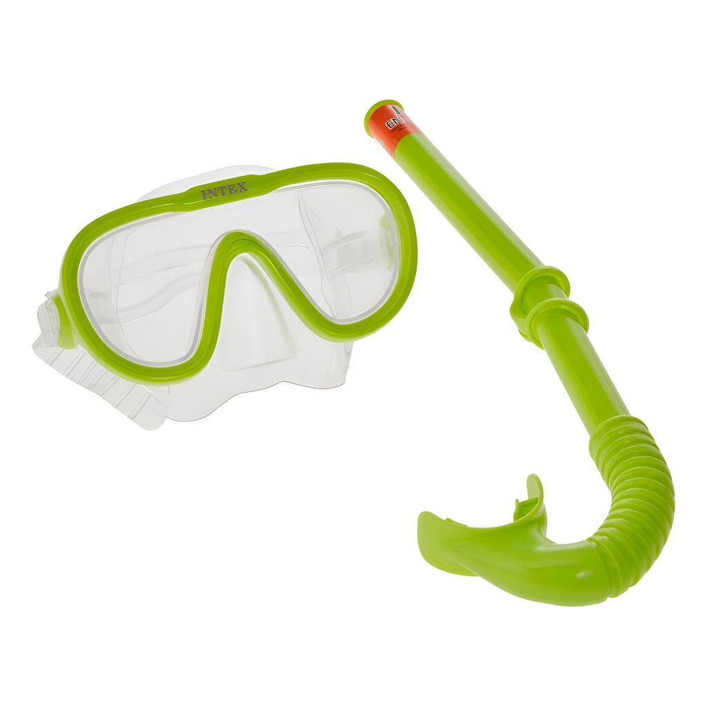 Kit Mergulho Infantil E Juvenil Adventurer Intex Com Snorkel