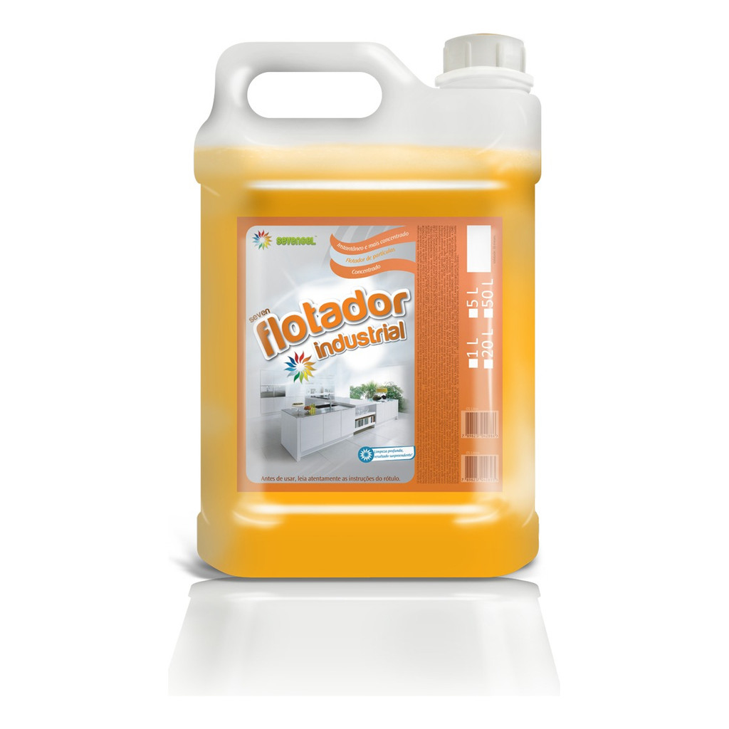 Limpador Flotador Industrial 5 Litros Sevengel