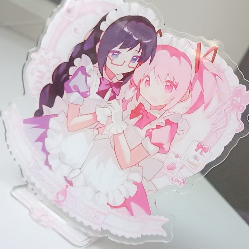 2026 Anime Puella Magi Madoka Magica Modelos De Placa De Mesa Kaname Akemi Homura Acrílico Suporte Modelo Brinquedo Figu