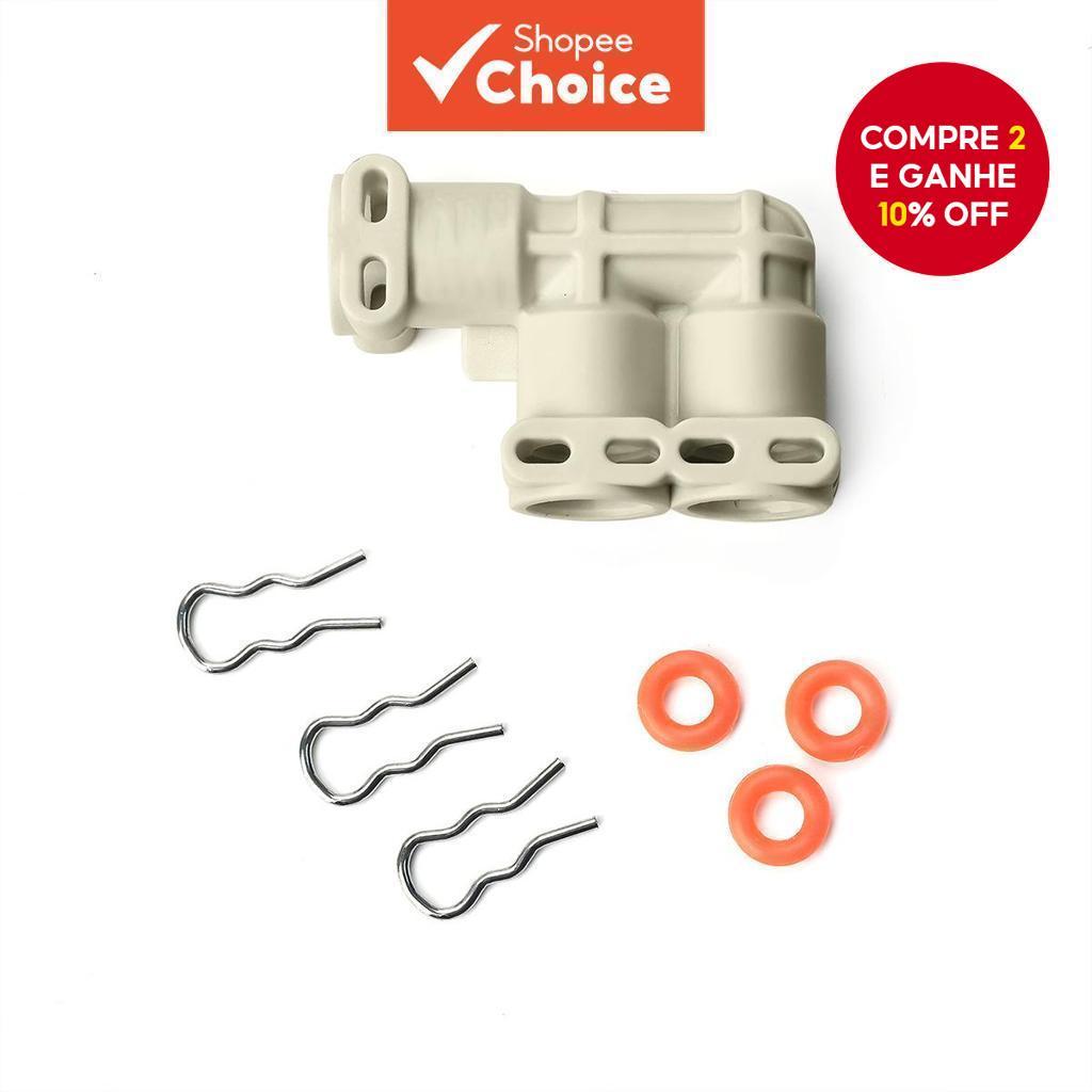 Imagem  Conector de Fluido Tipo F Compatível com Jura Makers Termobloco Linha de Água de Máquina de Café Automática a Vapor