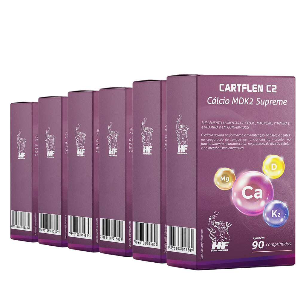 6X CARTFLEN C2 CALCIO MDK2 SUPREME 90 COMPS HF SUPLEMENTS