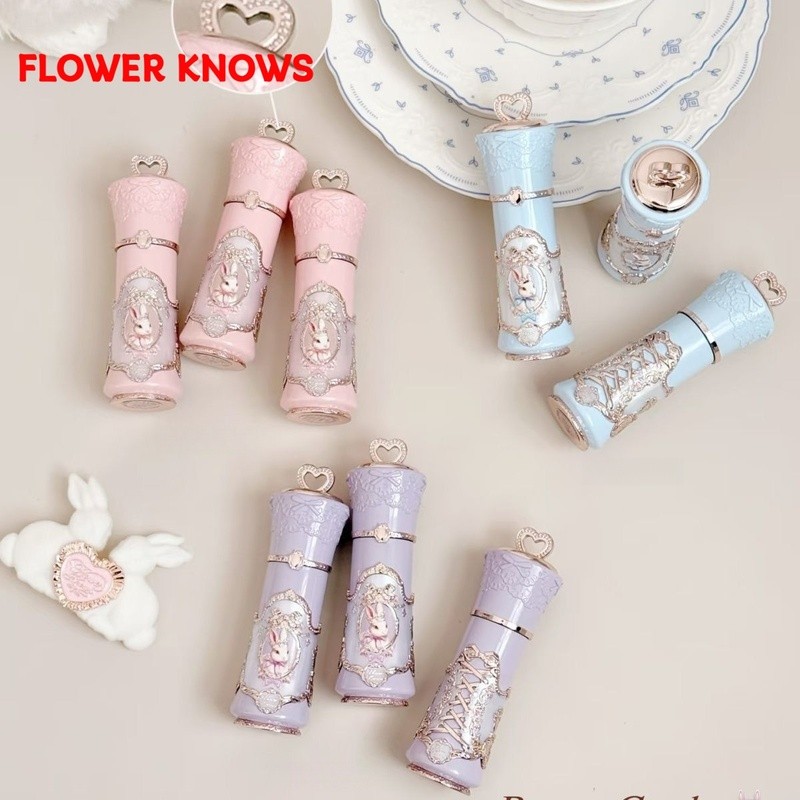 Flor KNOWS Bonnie Garden Series Cloud Lip Cream Glaze Soft Mist Matte Atmosfera Batom