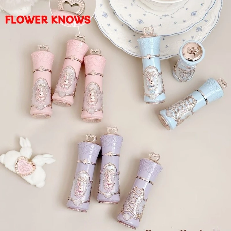 Flor KNOWS Bonnie Garden Series Cloud Lip Cream Glaze Soft Mist Matte Atmosfera Batom