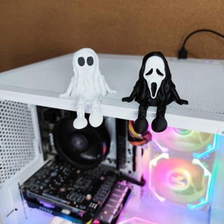 Fantasminha e Ghostface Decoração Setup Gamer Quarto Geek em Oferta na Shopee