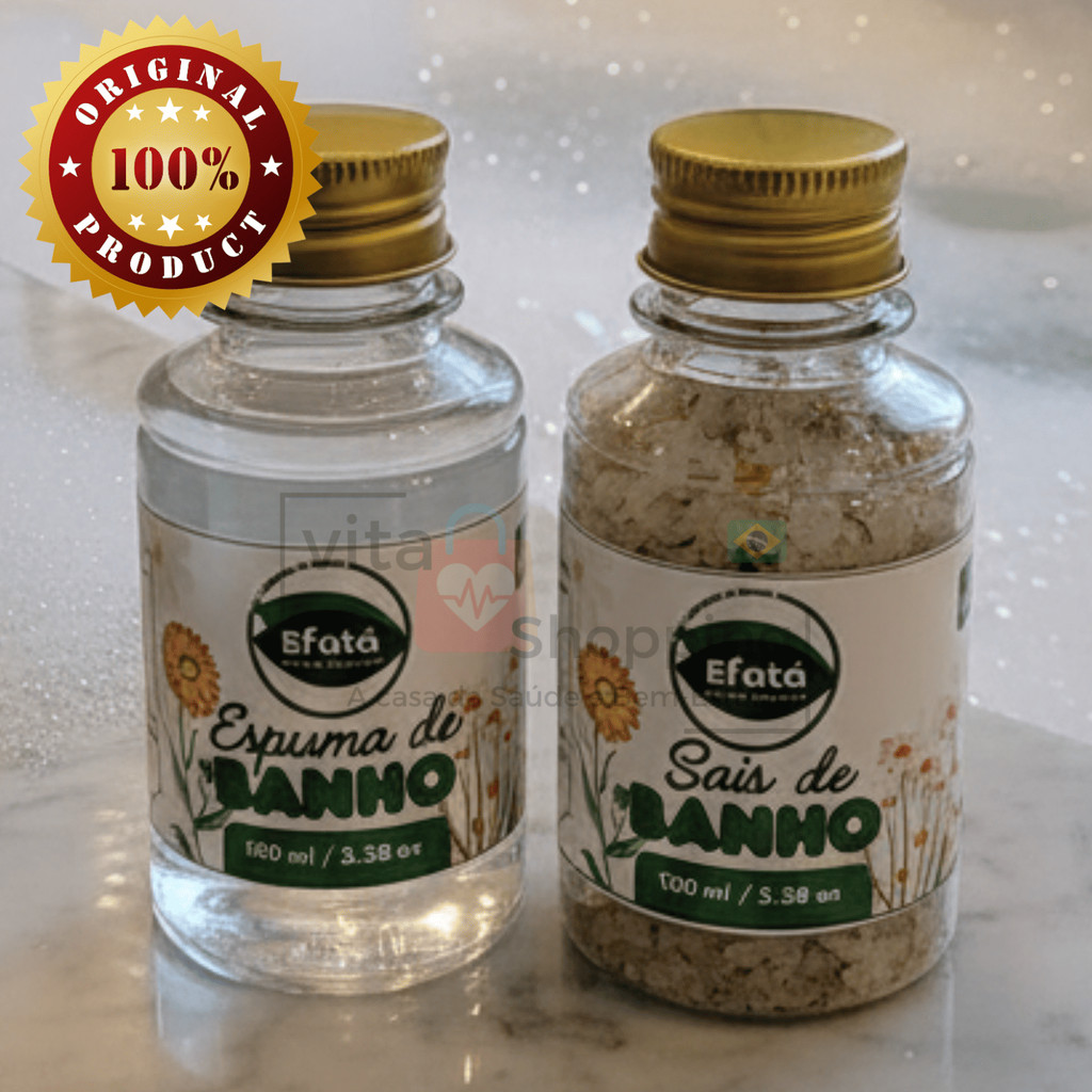 Kit Sais e Espuma de Banho Banheira Ofurô Jacuzzi Relaxante