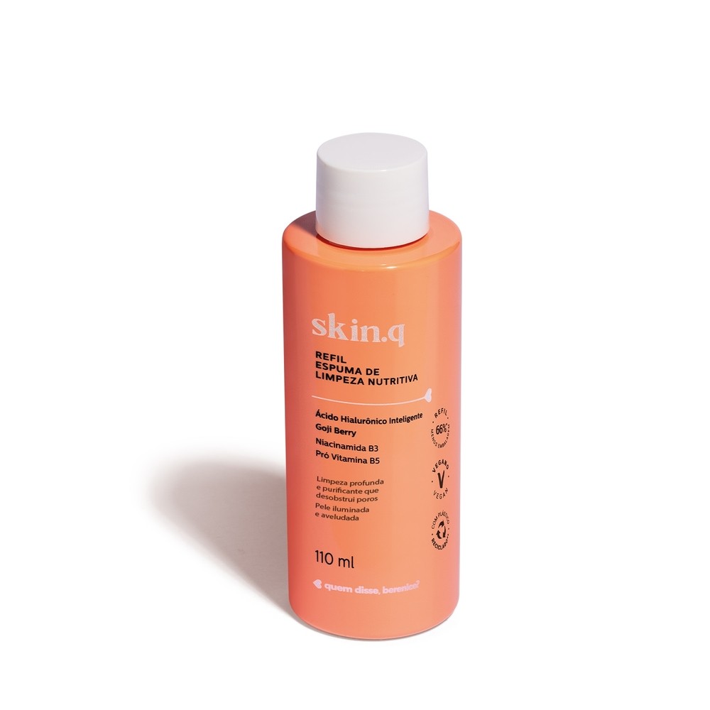 Refil Espuma de Limpeza Nutritiva Skin.q 110ml em Oferta na Shopee