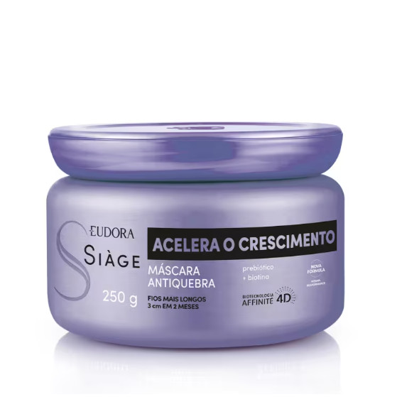Máscara Capilar Siàge Acelera o Crescimento 250g