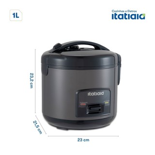 Panela de Arroz 1L 127V – Fácil de Usar, Fácil de Amar!