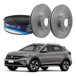 Disco Freio Dianteiro Mds Vw Nivus 1.0 Tsi 2020 A 2024
