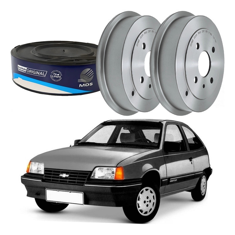 Tambor Freio Traseiro Chevrolet Kadett 1.8 2.0 1991 A 1997