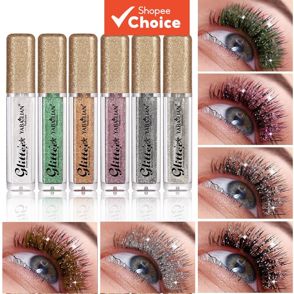 Máscara Diamond Pearl Shine à Prova d'Água Volumizadora para Cílios Grossos e Cacheados