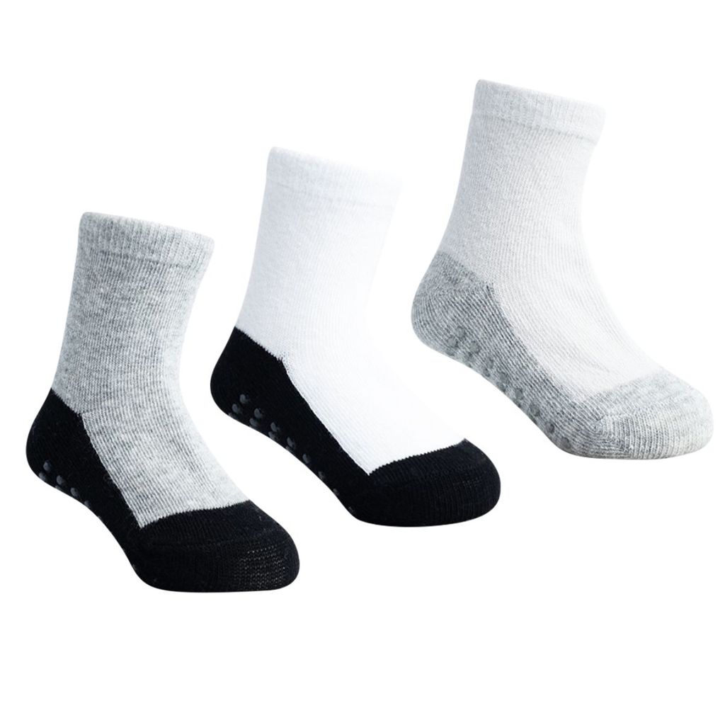 Kit 3 Pares Meia Escolar Infantil Pimpolho Menino Menina Cano Alto Longo Quente Inverno