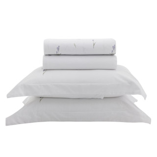 Jogo De Cama 200 Fios Vida Bela Kacyumara Lavendel em Oferta na Shopee