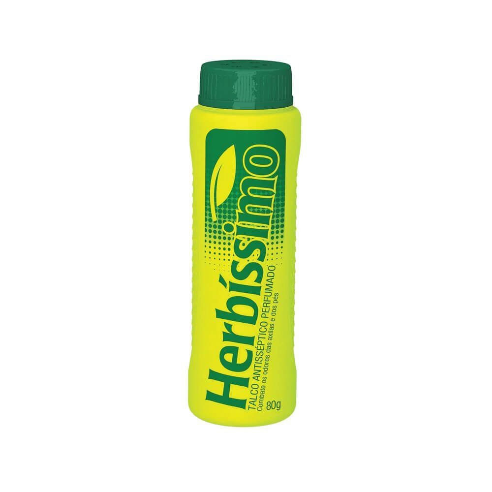 Talco para Pés Herbissímo Antisséptico Perfumado 80g