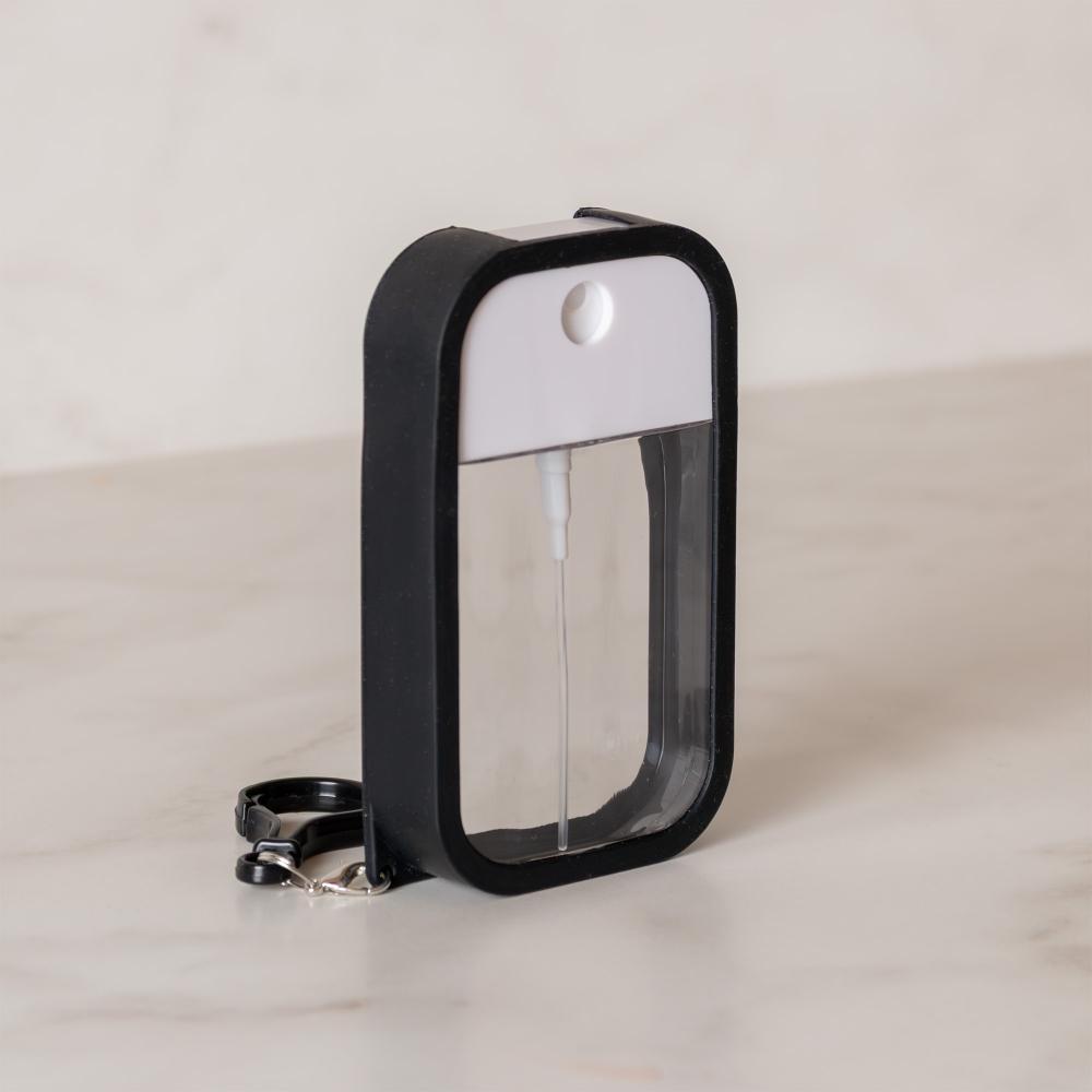 Frasco Spray Reutilizável Lyor 50ml Preto Plástico em Oferta na Shopee