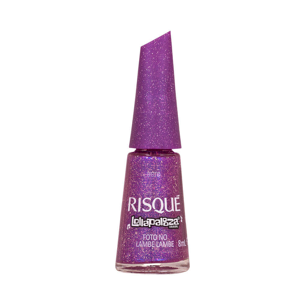 Esmalte Risqué Lollapalooza Brasil Foto no Lambe Lambe em Oferta na Shopee