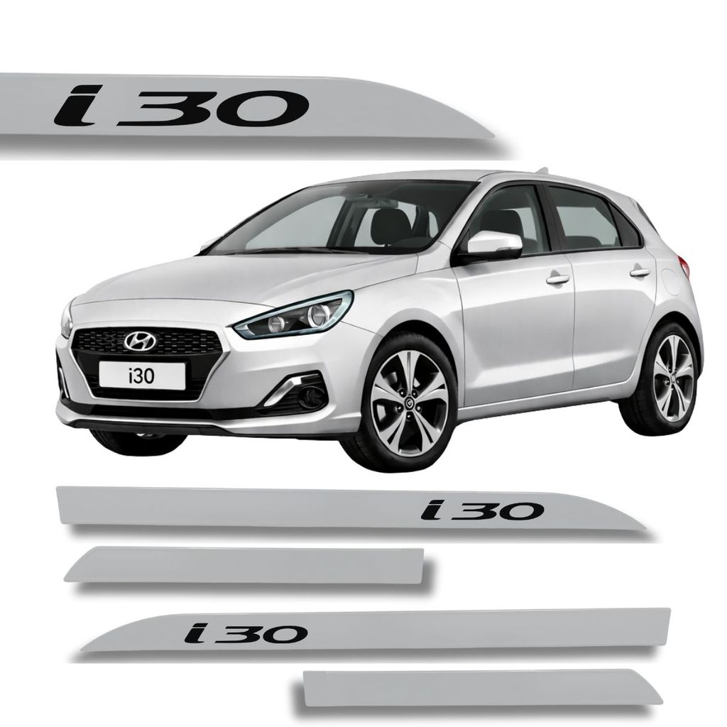 Friso Porta Hyundai I30 Original Prata 2008 à 2024