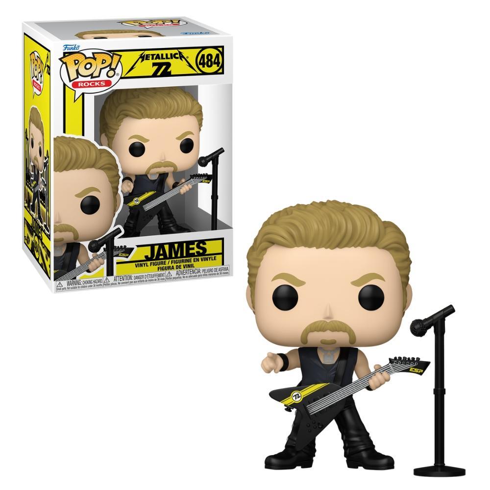 Boneco Funko Pop! Rocks Metallica - James em Oferta na Shopee