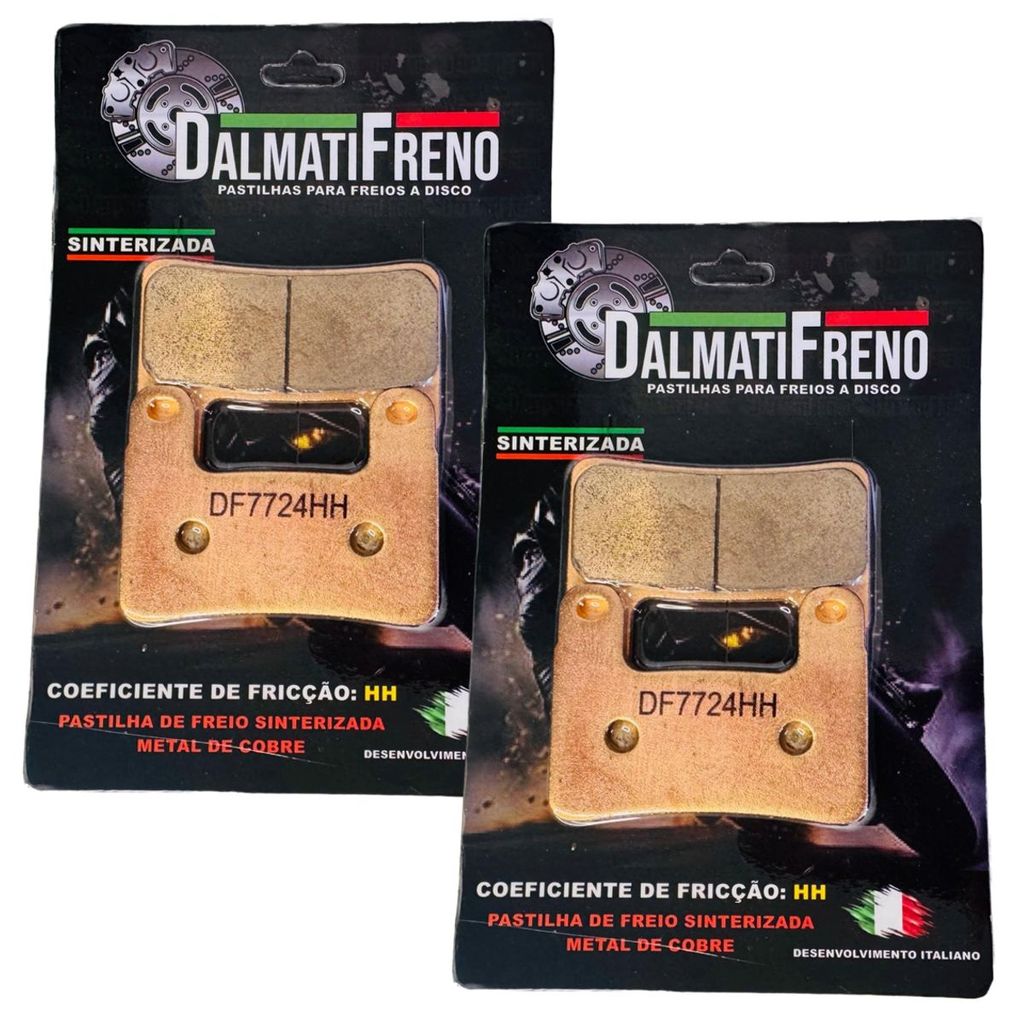 PASTILHA DE FREIO DIANTEIRA BMW R 1250 GS ADVENTURE PREMIUM TROPHY ANO 2021 2022 2023 2024