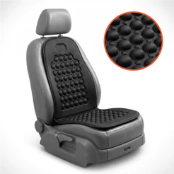 Encosto Massageador Ortopédico Bolinhas Madeira Carro Caminhão Ônibus Universal