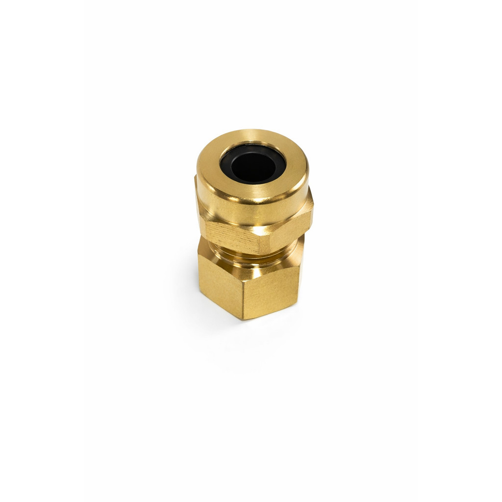 Adaptador Dako Fêmea 1/2 x 3/8 Latão MR Banho