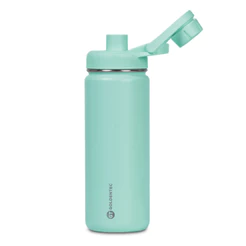Garrafa Térmica Inox Goldentec 500 ml para bebidas quentes ou frias - Verde Claro