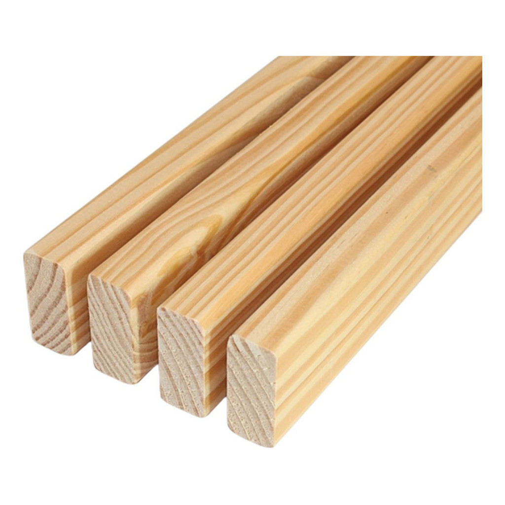 Ripas De Pinus Natural 60cm Kit Com 12 Unidades Aparelhadas Seca em Oferta na Shopee